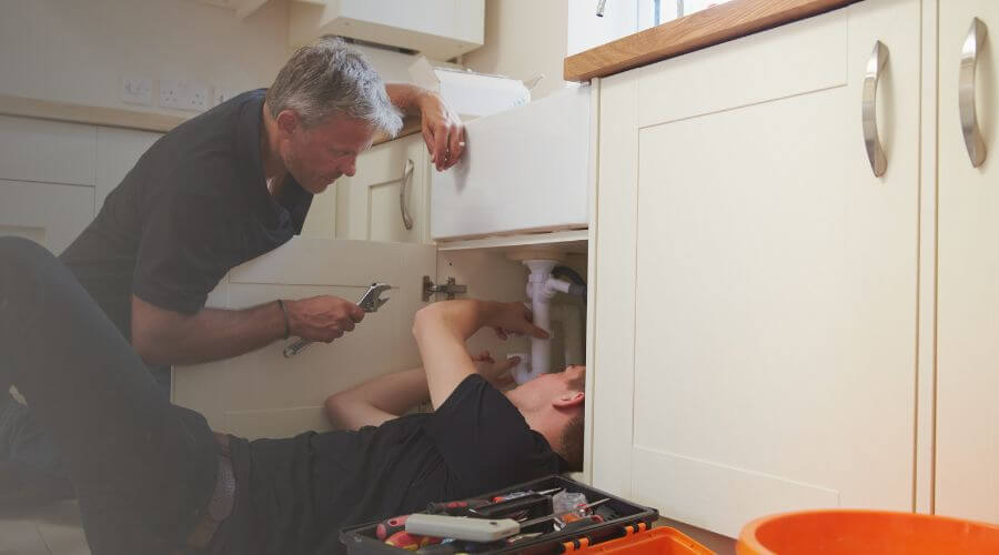 Professional burst pipe repair services in Marquez, TX
